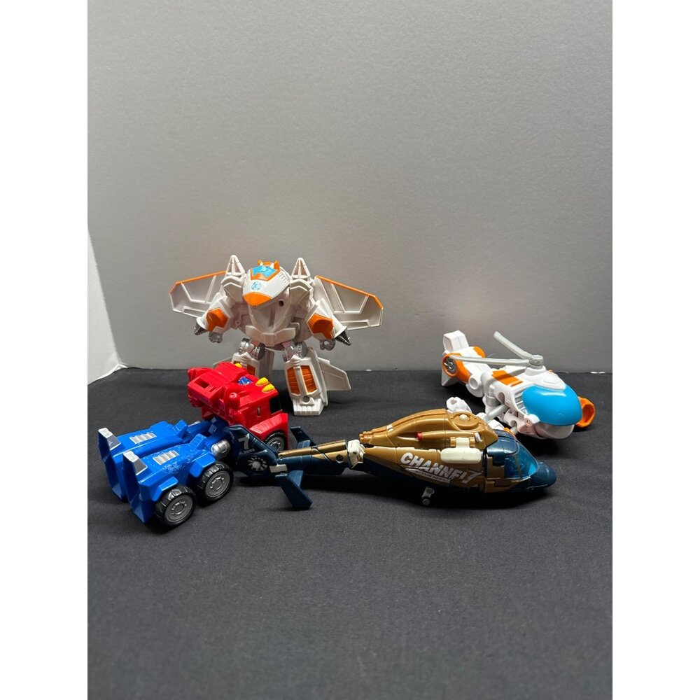 Transformers Rescue Bots Optimus Prime & Blades Action Figures
